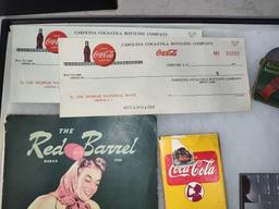 Coca Cola Items Opener, Playing Cards, Mirror Matches