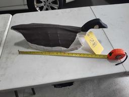 Early Canvas & Wood Goose Decoy