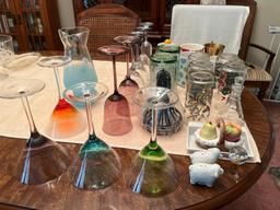 Martini Glasses, Salt and Pepper Shakers, Coffee Mugs