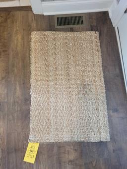 3 Assorted small rugs, 1 marked Threshold Annandale Safari