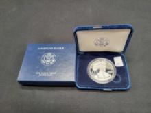 2008 American Eagle Silver Dollar with case