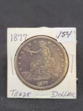 1877 US Trade Dollar 420 grains 900 fine