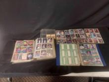2 binders mixed sports cards, HOFers, RC, Stars, Commons, Michael Jordan and more
