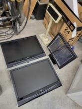 Monitors, Cash register display (all worked last time used))