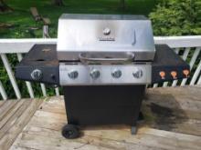 Char-Broil Outdoor Grill w/ Cover & Accessories