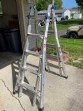 Werner 21 Foot Aluminum Folding Ladder