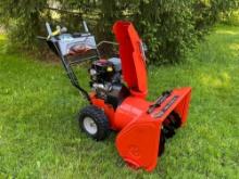 Ariens Deluxe 28 Snow Thrower, like new