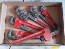 6 Heavy Duty Pipe Wrenches