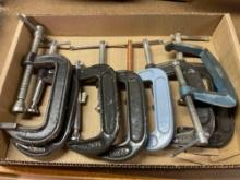 Box of (8) 4 In. C Clamps