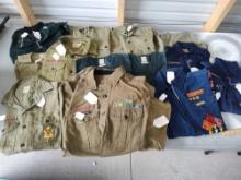 Vintage Boy Scout Shirts,