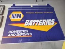 34" x 29" Napa Battery Sign