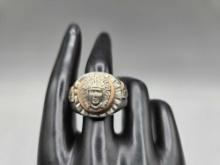 Men's Vintage Mexican Motorcycle/ Biker Ring Size 14