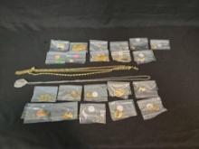large lot of vintage jewelry