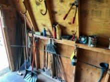 Lawn hand tools and golf clubs
