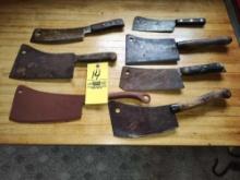 7 Early Meat Cleavers