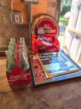 vintage beer advertising, Coca Cola Bottles, chubby checker