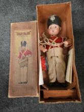 Drum Major toy in original box, wind up