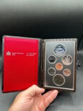 1979 Silver double dollar proof set Canada