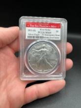 2021-s first strike American Silver Eagle ms69