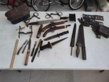 Civil War Era Flatware, Knives, Parris Toy,