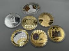 Large Grouping of REPLICA coins and TOKENS