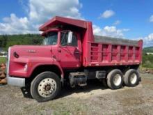 Ford L9000 dump truck