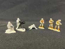 6 Star Wars Metal Mini Figures