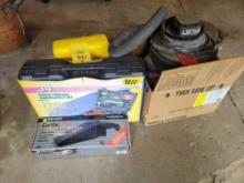 Shop vac, carvac, 2 roadside emergency kits