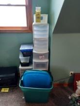 Plastic Organizers, Drawers, & Tote