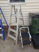 4 Foot Aluminum Folding Ladder & Costco Stepstool