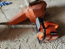 Stihl chainsaw with case