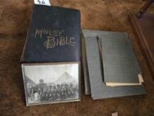 Black and White photos, WWII Egypt photo, Bible