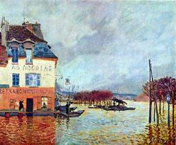 Alfred Sisley - Flood at Port Manly