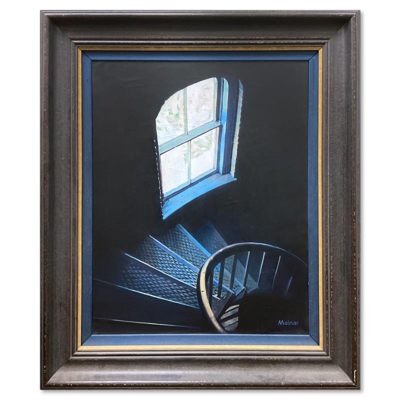 Lighthouse Window by Michael Molnar (1948-2021)
