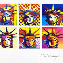 Six Liberties by Peter Max