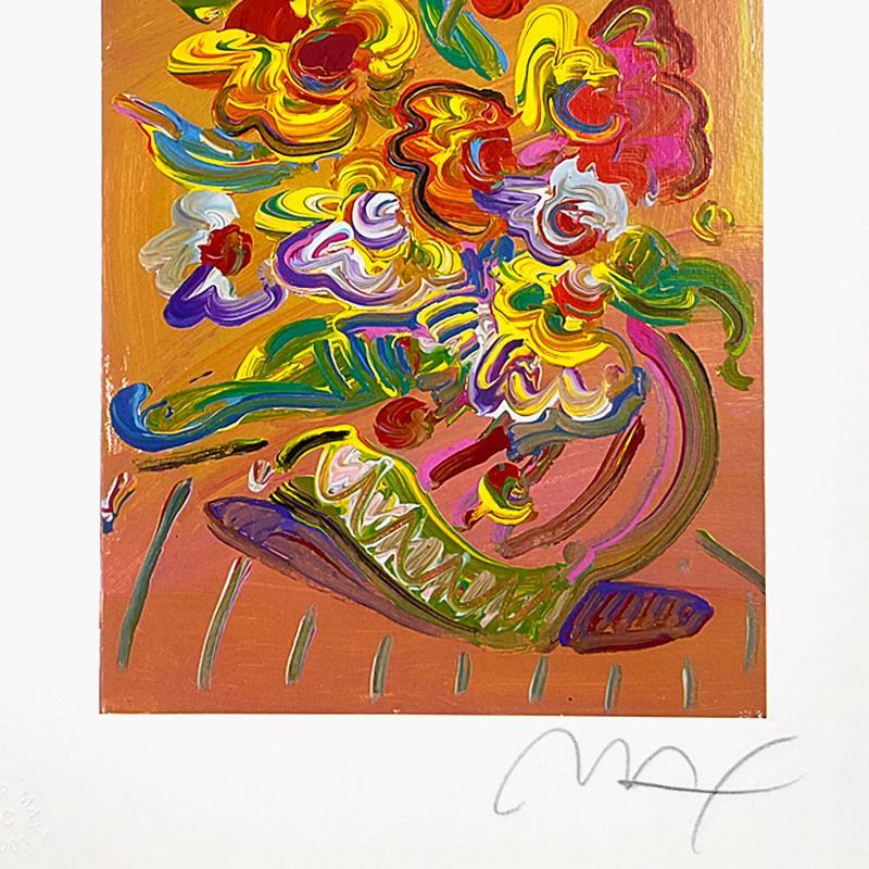 Vase of Flowers XI by Peter Max