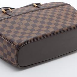 Louis Vuitton Damier Ebene Canvas Leather Sarria Horizontal Bag