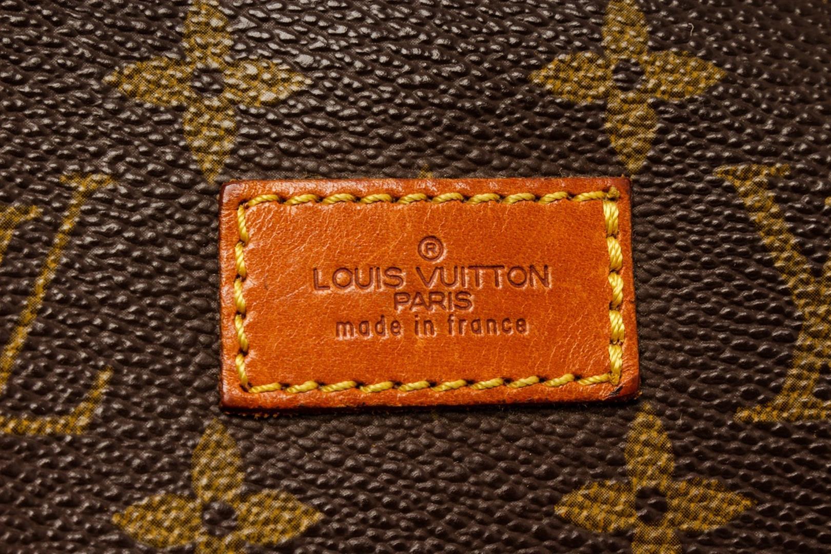 Louis Vuitton Brown Monogram Canvas Saumur 35 Messenger Bag