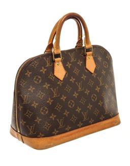Louis Vuitton Brown Monogram Canvas Alma Handbag