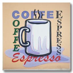 ESPRESSO by Steve Kaufman (1960-2010)