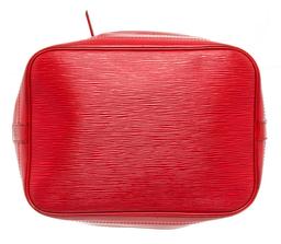 Louis Vuitton Red Epi Leather Noe Bucket Bag