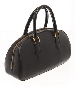 Louis Vuitton Black Epi Leather Jasmin Satchel Bag