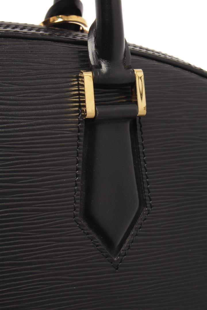 Louis Vuitton Black Epi Leather Jasmin Satchel Bag