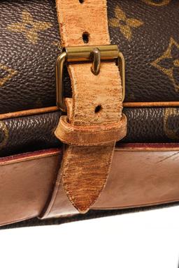 Louis Vuitton Brown Monogram Leather Cartouchiere GM Shoulder Bag