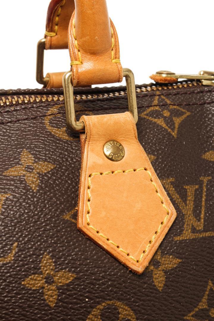 Louis Vuitton Brown Monogram Speedy 25 Handbag