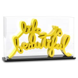 Life is Beautiful (Yellow) by Mr Brainwash