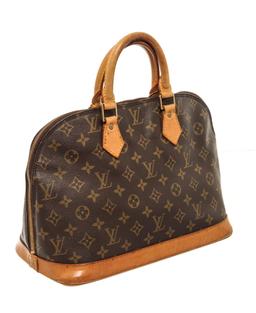 Louis Vuitton Brown Monogram Canvas Alma Handbag
