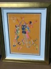 "Basketball Players" by LeRoy Neiman (1921-2012)