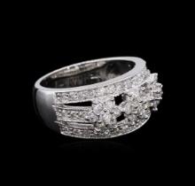 0.97 ctw Diamond Ring - 14KT White Gold