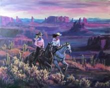 Across the Painted Desert by Richard Ho ORIGINAL